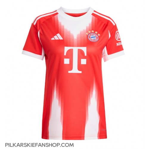 Koszulka piłkarska Bayern Munich Serge Gnabry #7 Strój Domowy dla kobiety 2025-26 tanio Krótki Rękaw Koszulka piłkarska Bayern Munich Serge Gnabry #7 Strój Domowy dla kobiety 2025-26 tanio Krótki Rękaw